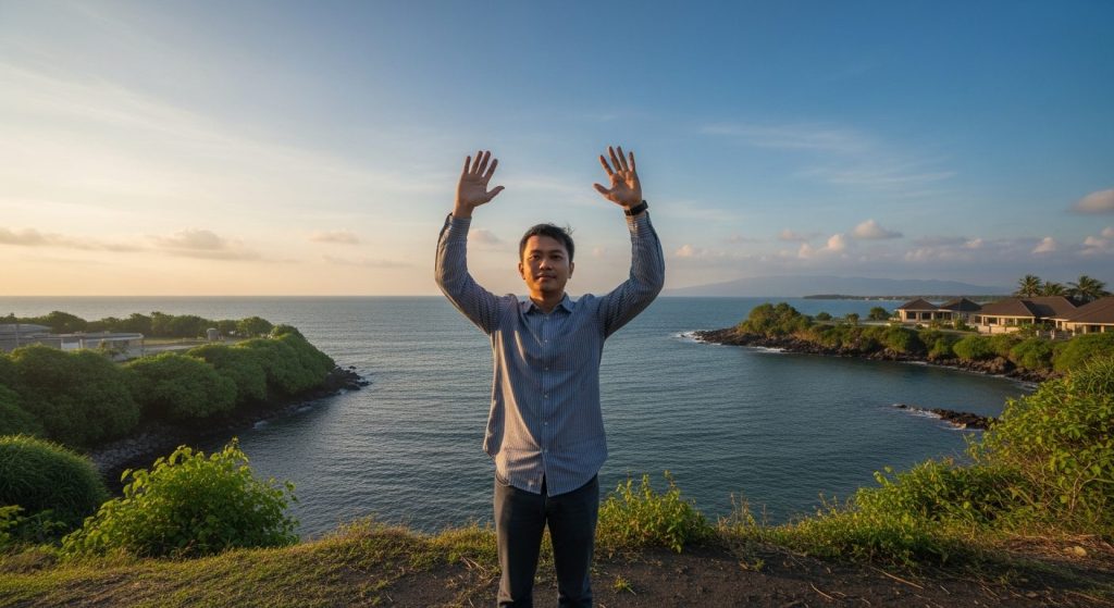 mandalika 40 trillion investment target — Photorealistic editorial travel photograph relevant to: The independent, hones