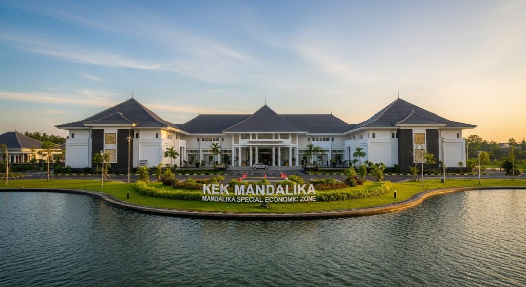kek mandalika investment cost — Photorealistic editorial travel photograph relevant to: The independent, honest, plain-E