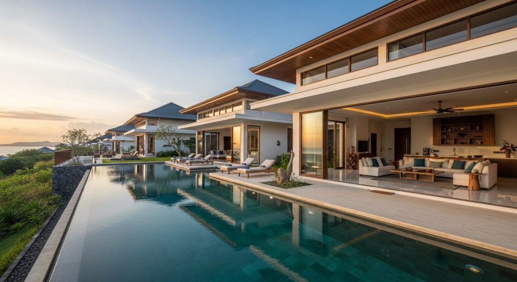 mandalika villa investment — Photorealistic editorial travel photograph relevant to: The independent, honest, plain-Engl